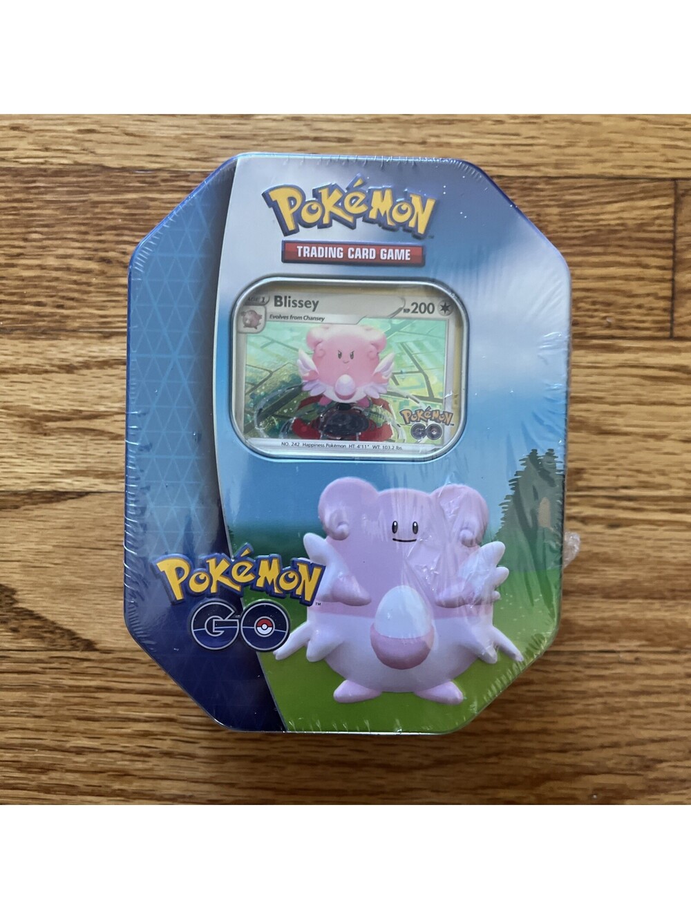 Pokemon GO Blissey Collection Box Sealed 4 Booster Packs Promo Card New